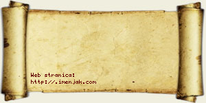 Dijana Hamović vizit kartica